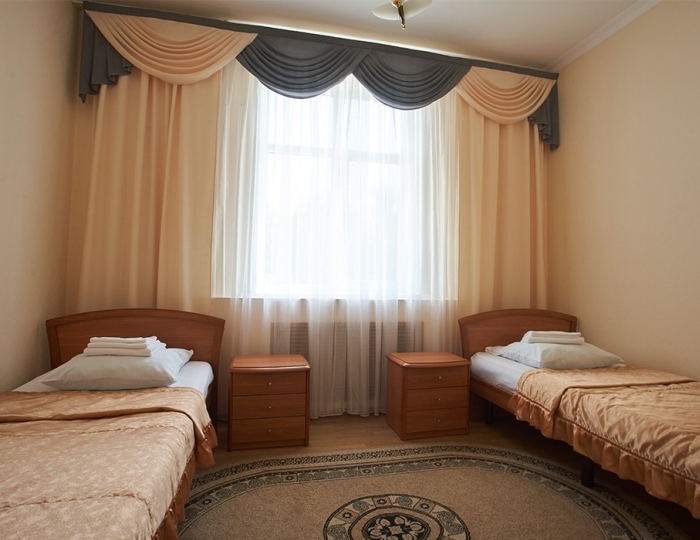 1-мест. (разм. в 2-мест.) 3-комн. семейный - Санаторий «Чайка» Нальчик