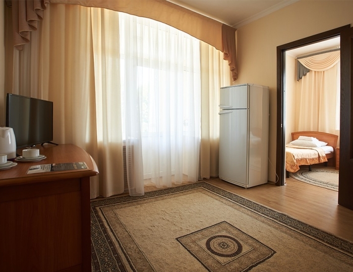 1-мест. (разм. в 2-мест.) 3-комн. семейный - Санаторий «Чайка» Нальчик